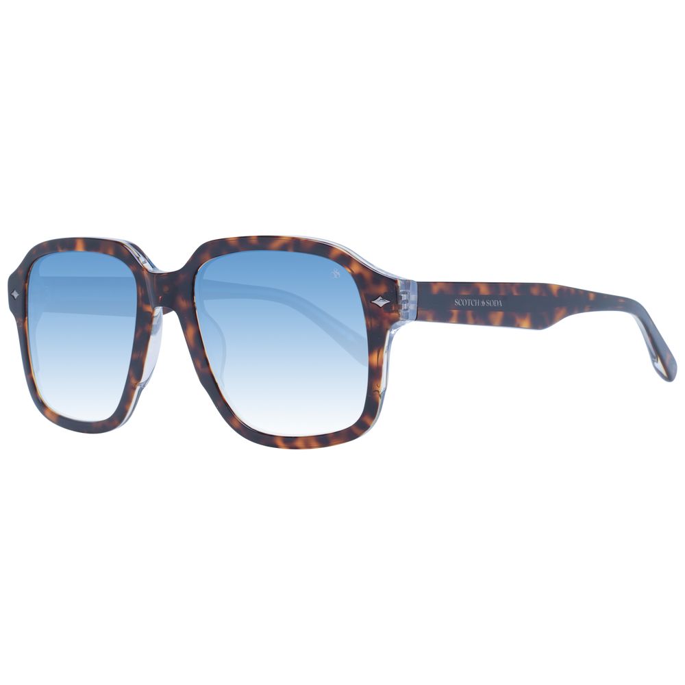 Lunettes de soleil marron Scotch &amp; Soda pour homme