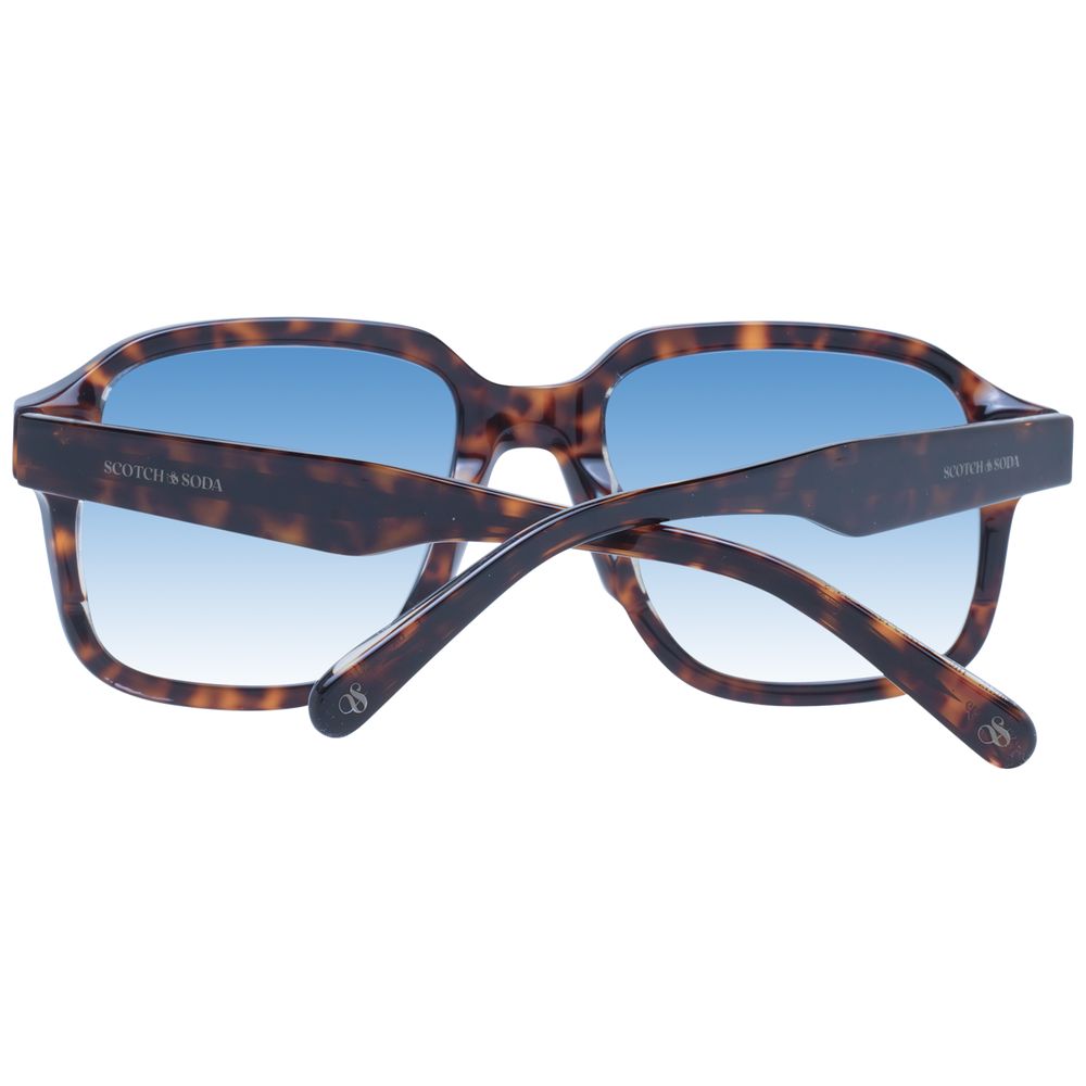 Lunettes de soleil marron Scotch &amp; Soda pour homme