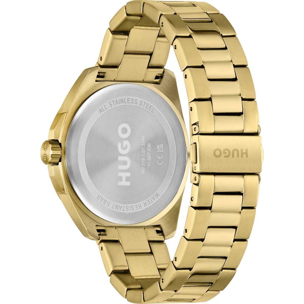 Montre Hugo Boss en acier inoxydable doré