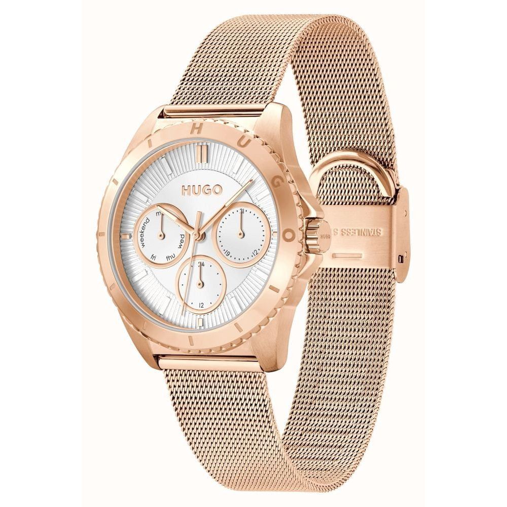 Montre Hugo Boss en acier inoxydable doré