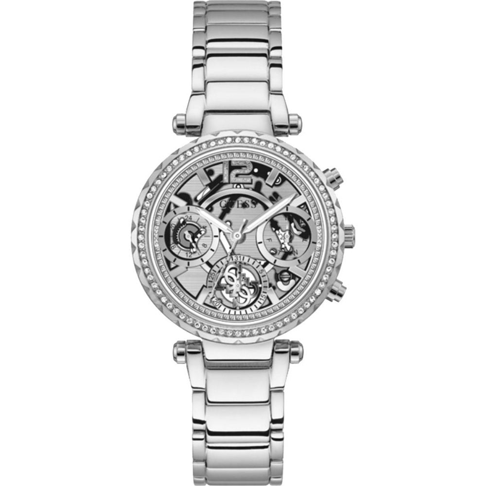 Montre Guess en acier inoxydable gris