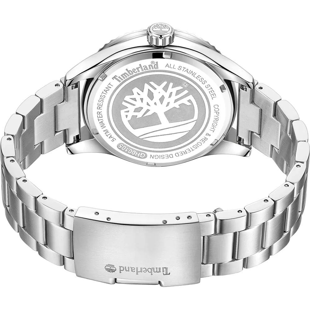 Montre Timberland en acier inoxydable gris