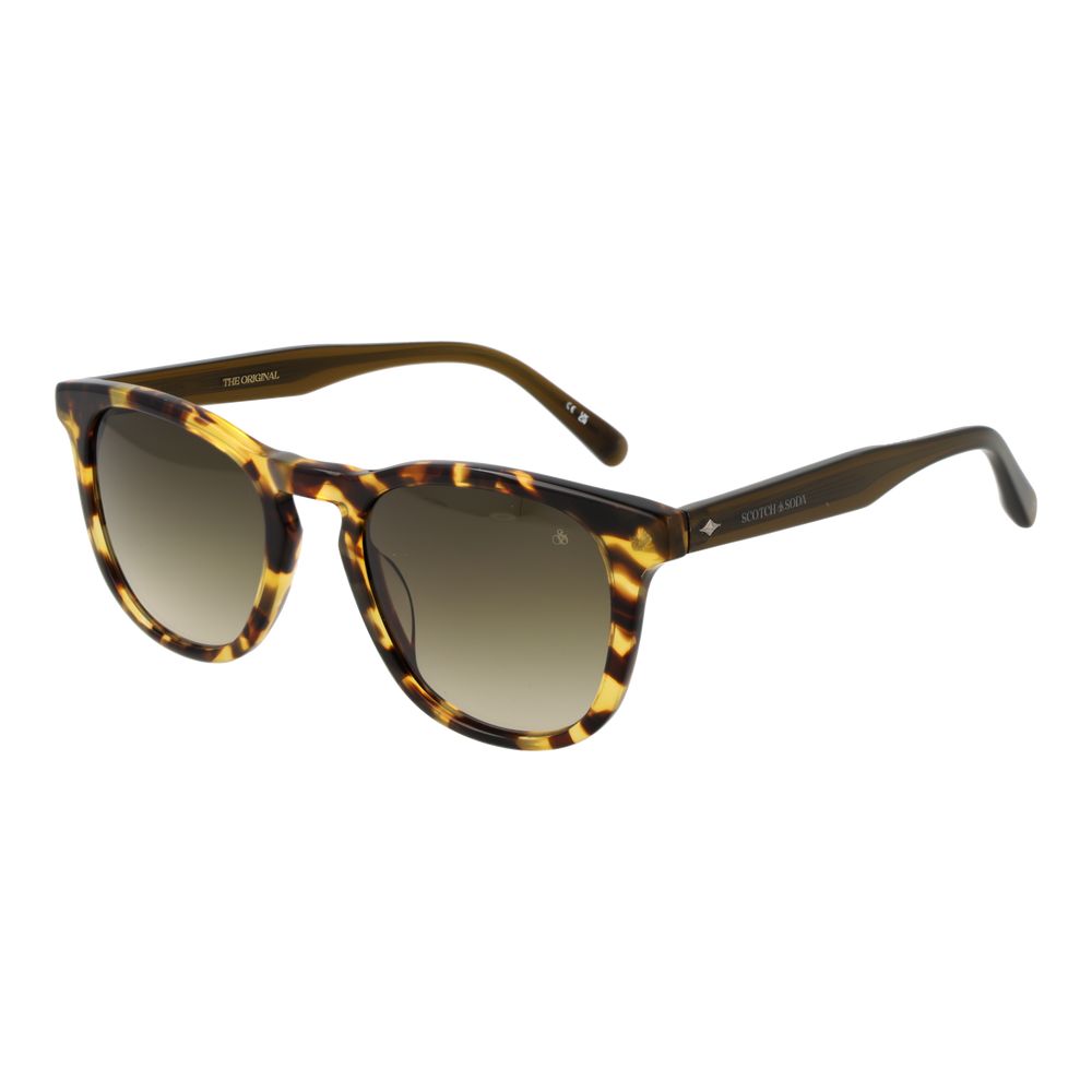 Lunettes de soleil marron Scotch &amp; Soda pour homme