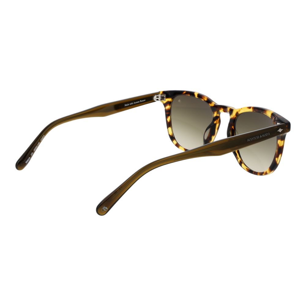 Lunettes de soleil marron Scotch &amp; Soda pour homme