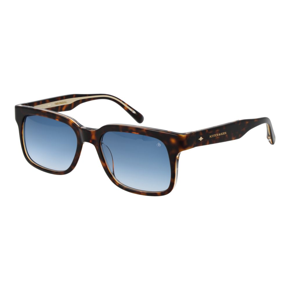 Lunettes de soleil marron Scotch &amp; Soda pour homme