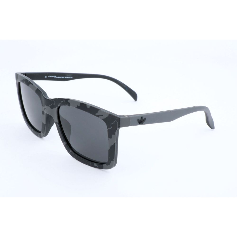 Lunettes de soleil Adidas en cuir de veau marron