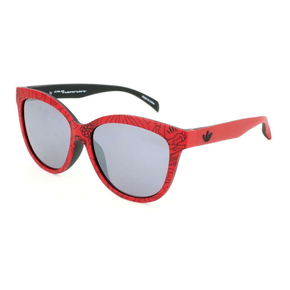 Lunettes de soleil Adidas en acétate rouge