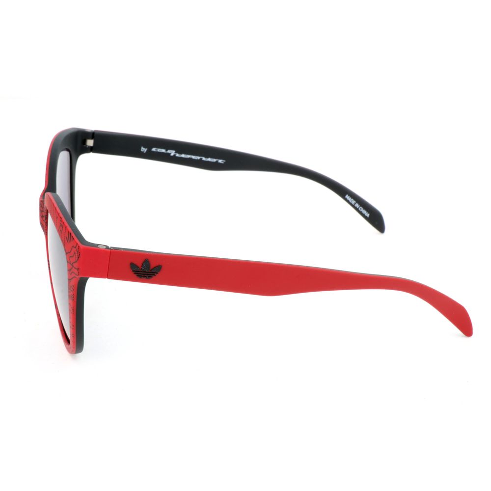 Lunettes de soleil Adidas en acétate rouge