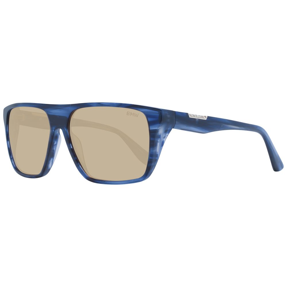 Lunettes de soleil BMW bleues pour hommes