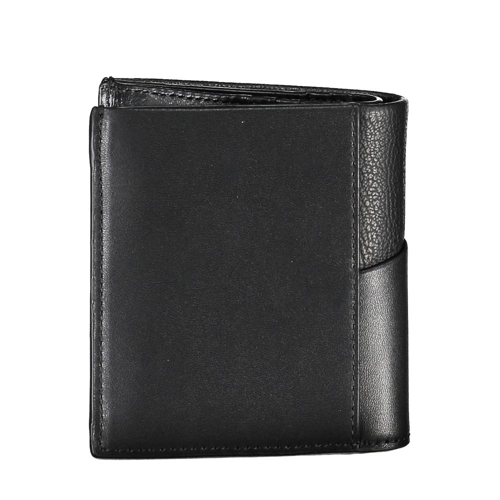 Portefeuille homme Calvin Klein en polyester recyclé noir