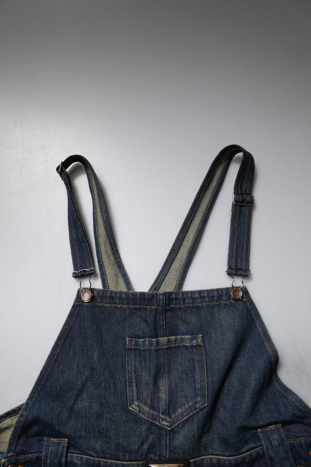 Combinaison en jean bleu foncé pour homme Dolce &amp; Gabbana