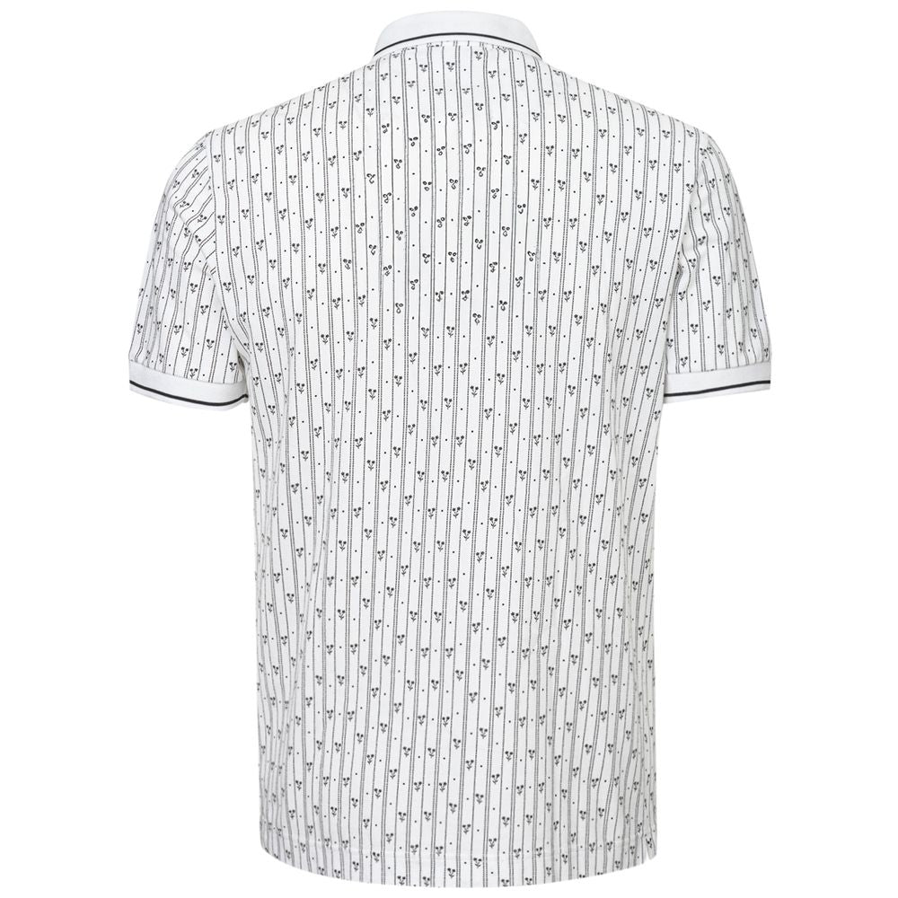 Polo en coton blanc Dolce &amp; Gabbana