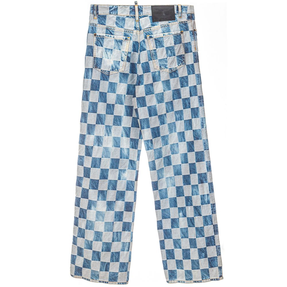 Jean coupe décontractée en coton bleu Dsquared²