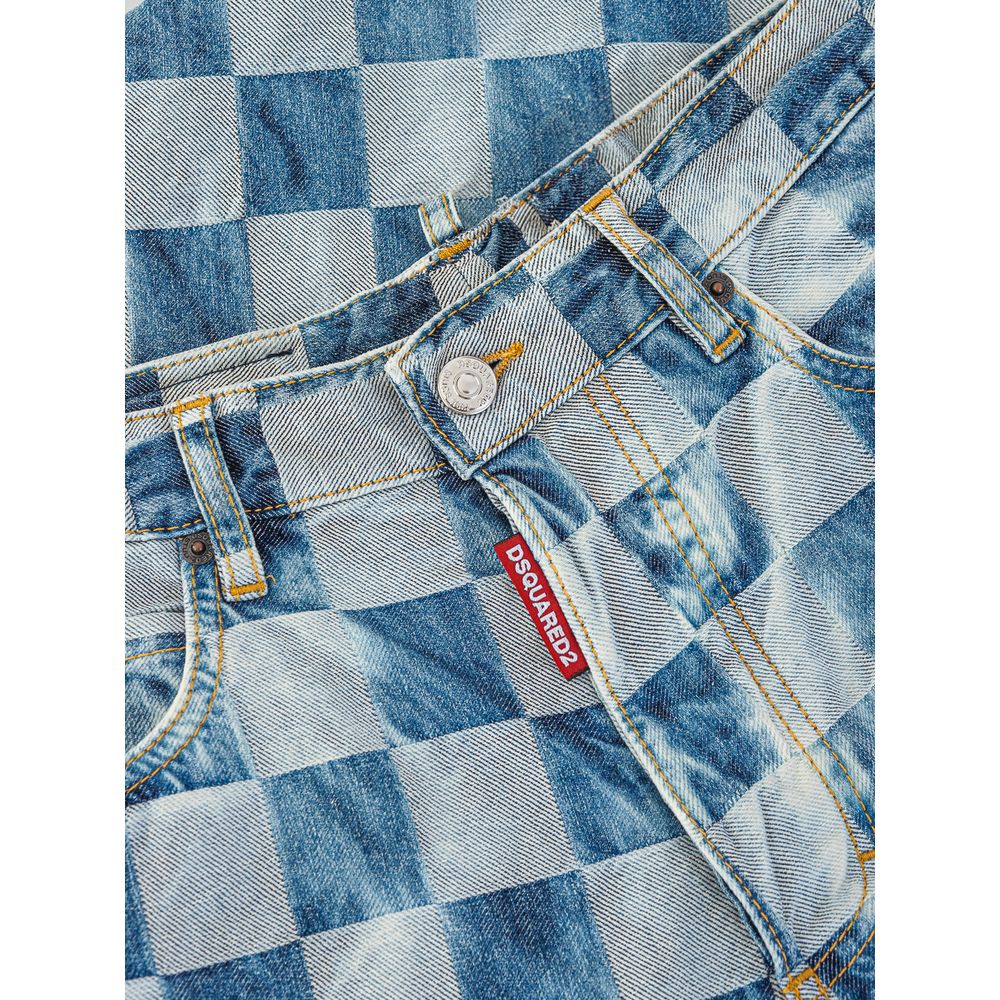 Jean coupe décontractée en coton bleu Dsquared²