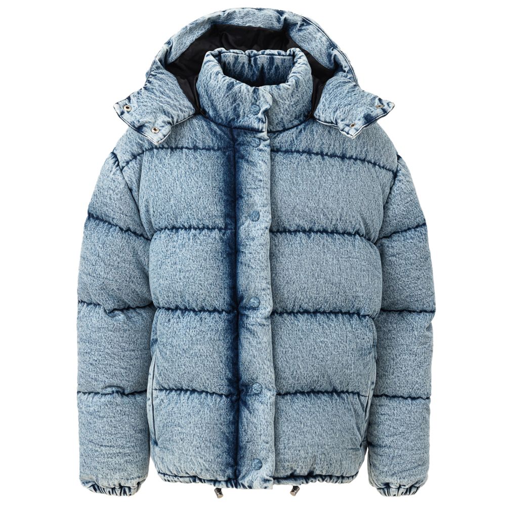 Vestes et manteaux en polyester bleu Miu Miu