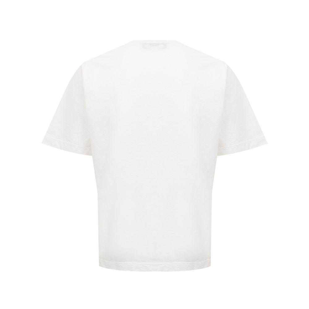 T-shirt blanc élégant en coton Dsquared² pour femmes élégantes