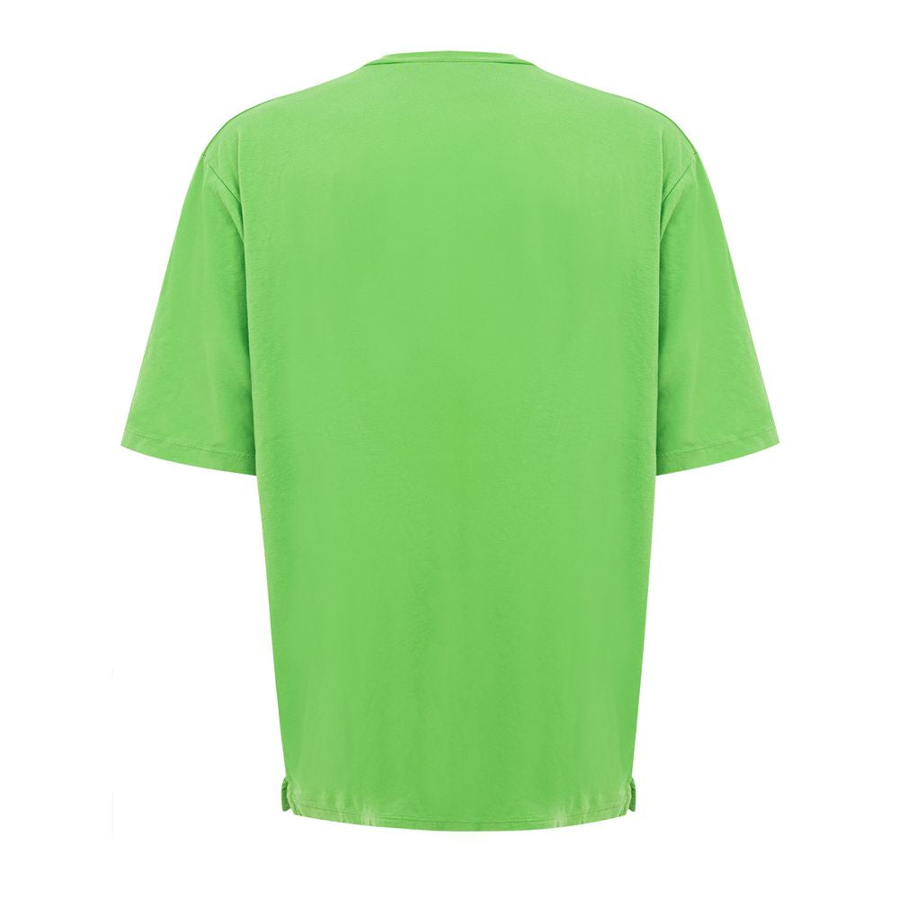 T-shirt Dsquared² en coton vert électrique pour homme