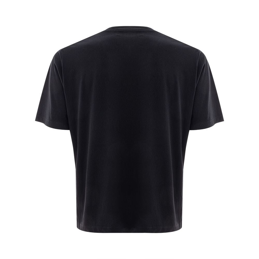 T-shirt en coton noir Dsquared²