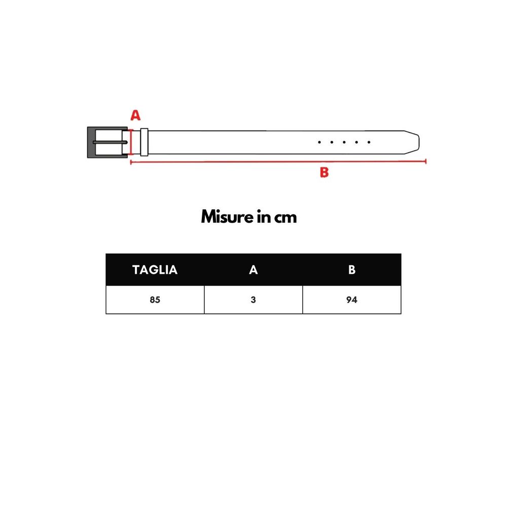 Ceinture en cuir noir et blanc Tom Ford