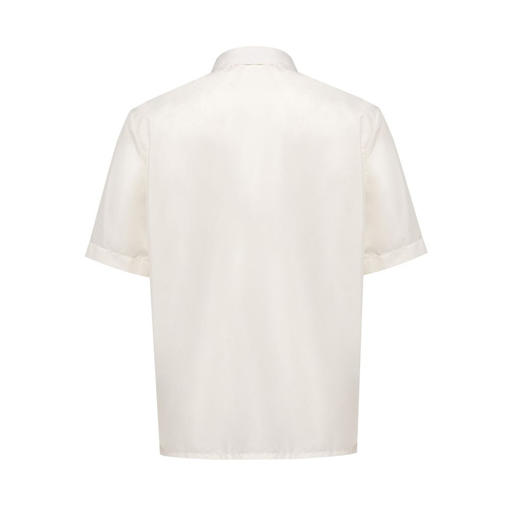 T-shirt à manches courtes en polyester blanc Dior