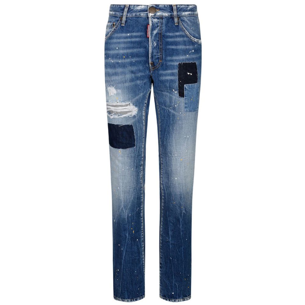 Jean et pantalon en coton bleu Dsquared²