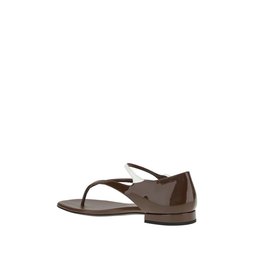 Sandales tongs Miu Miu