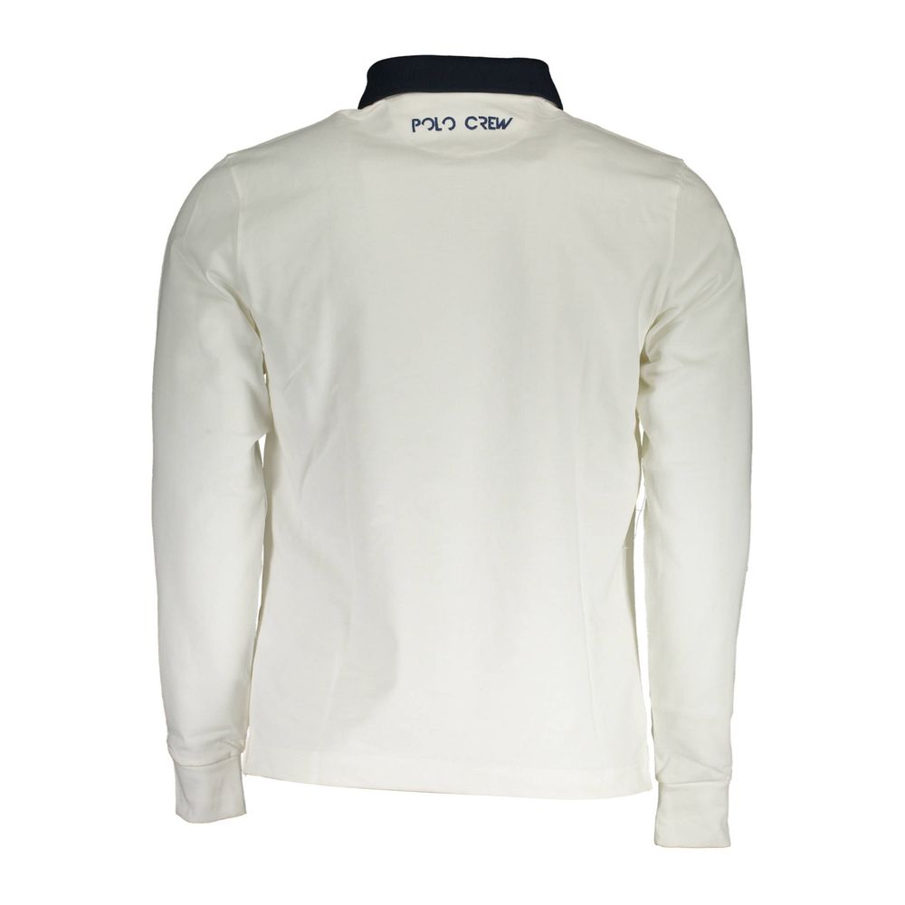 Polo homme en coton blanc La Martina