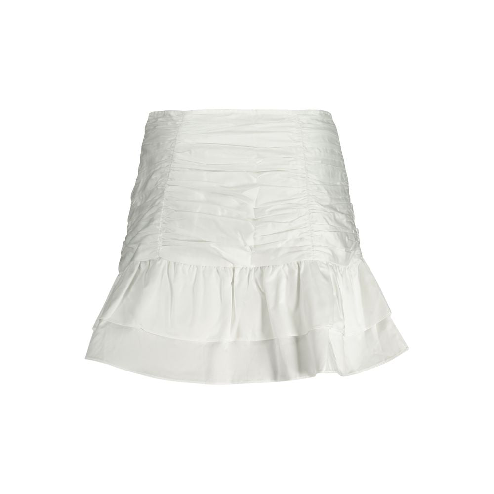 Jupe Guess Jeans en coton blanc pour femme