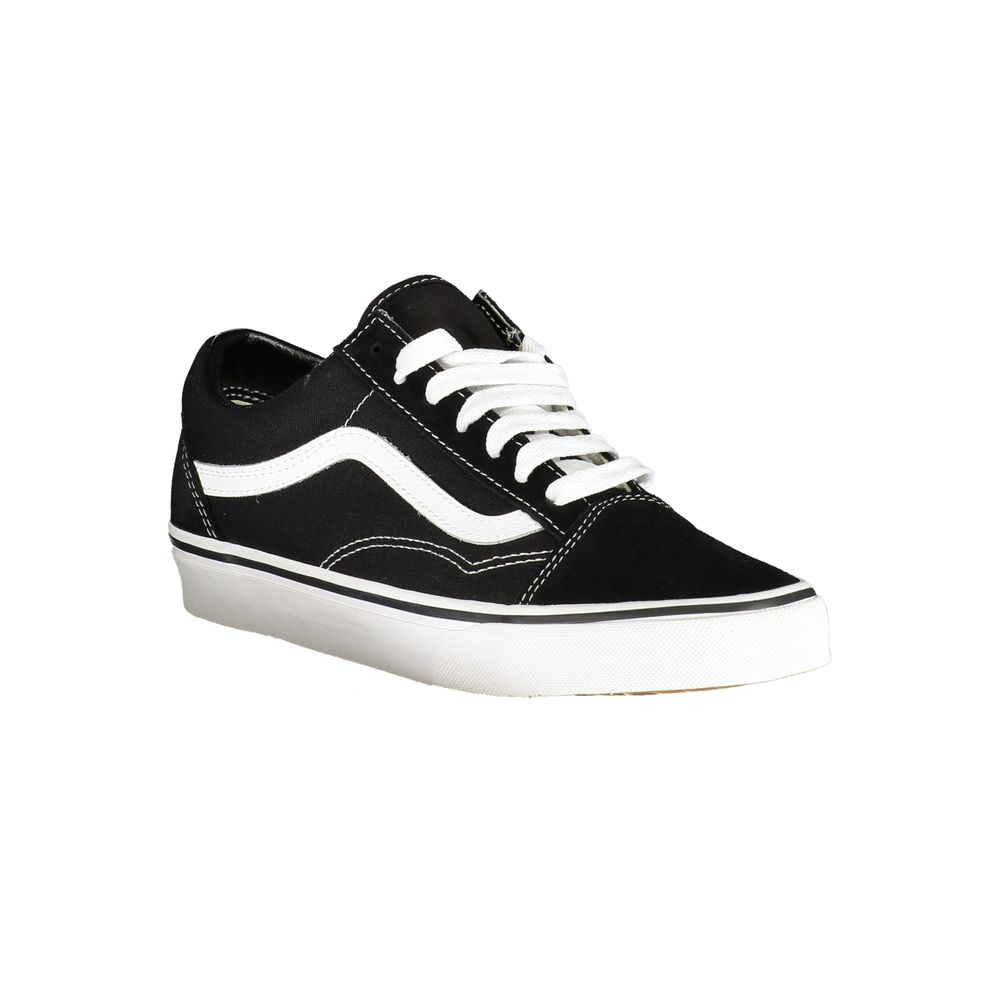 Baskets Vans en cuir noir pour femme