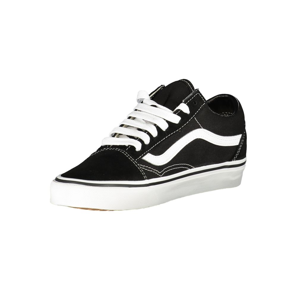 Baskets Vans en cuir noir pour femme