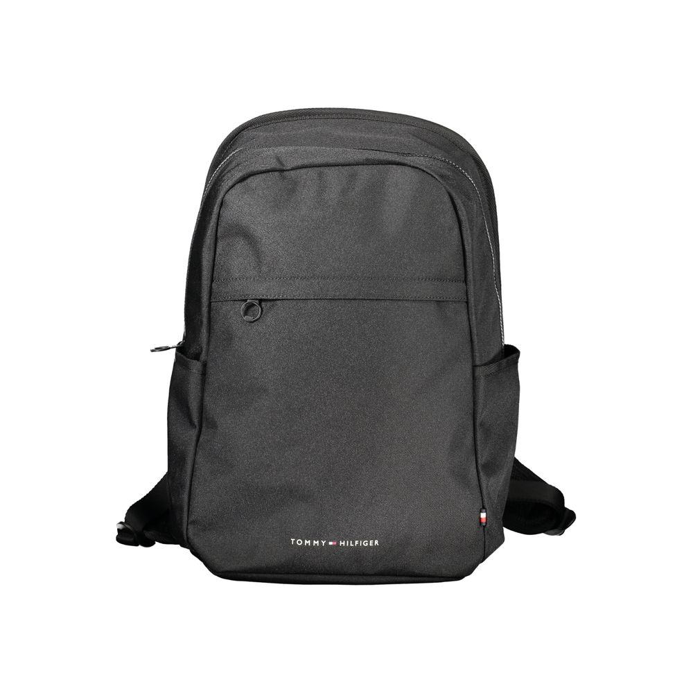 Sac à dos en polyester noir Tommy Hilfiger