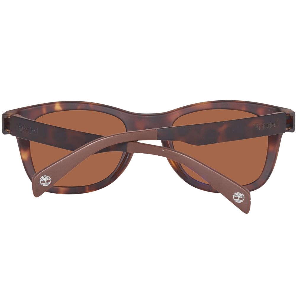 Lunettes de soleil injectées marron Timberland