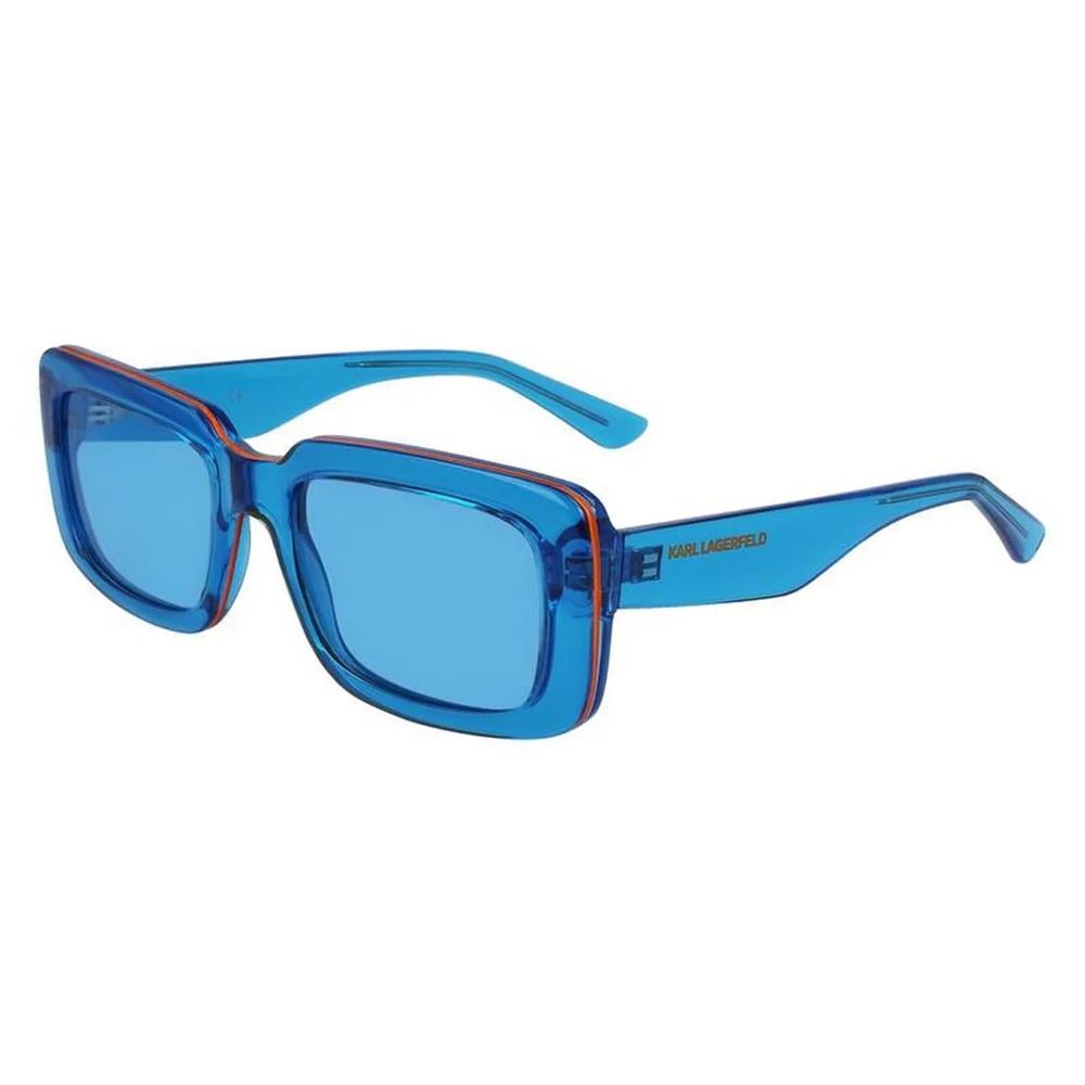 Lunettes de soleil bleues injectées Karl Lagerfeld
