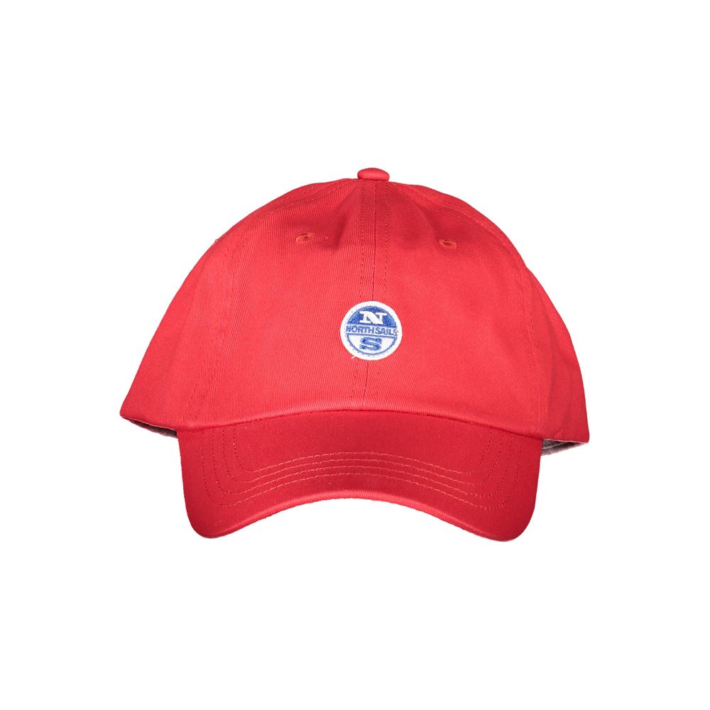 Casquette North Sails en coton rouge pour homme