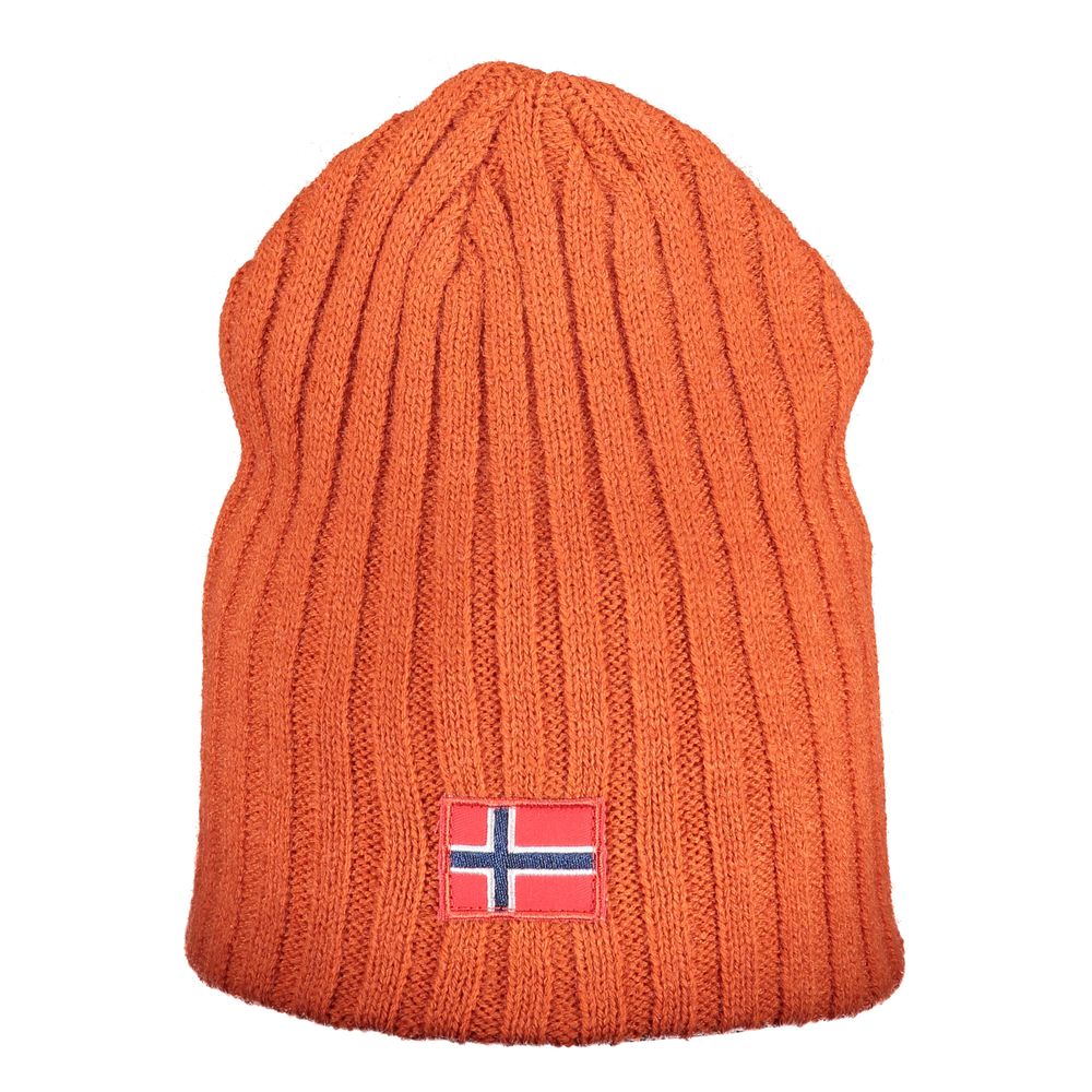 Casquette et chapeau en polyester orange Norvège 1963