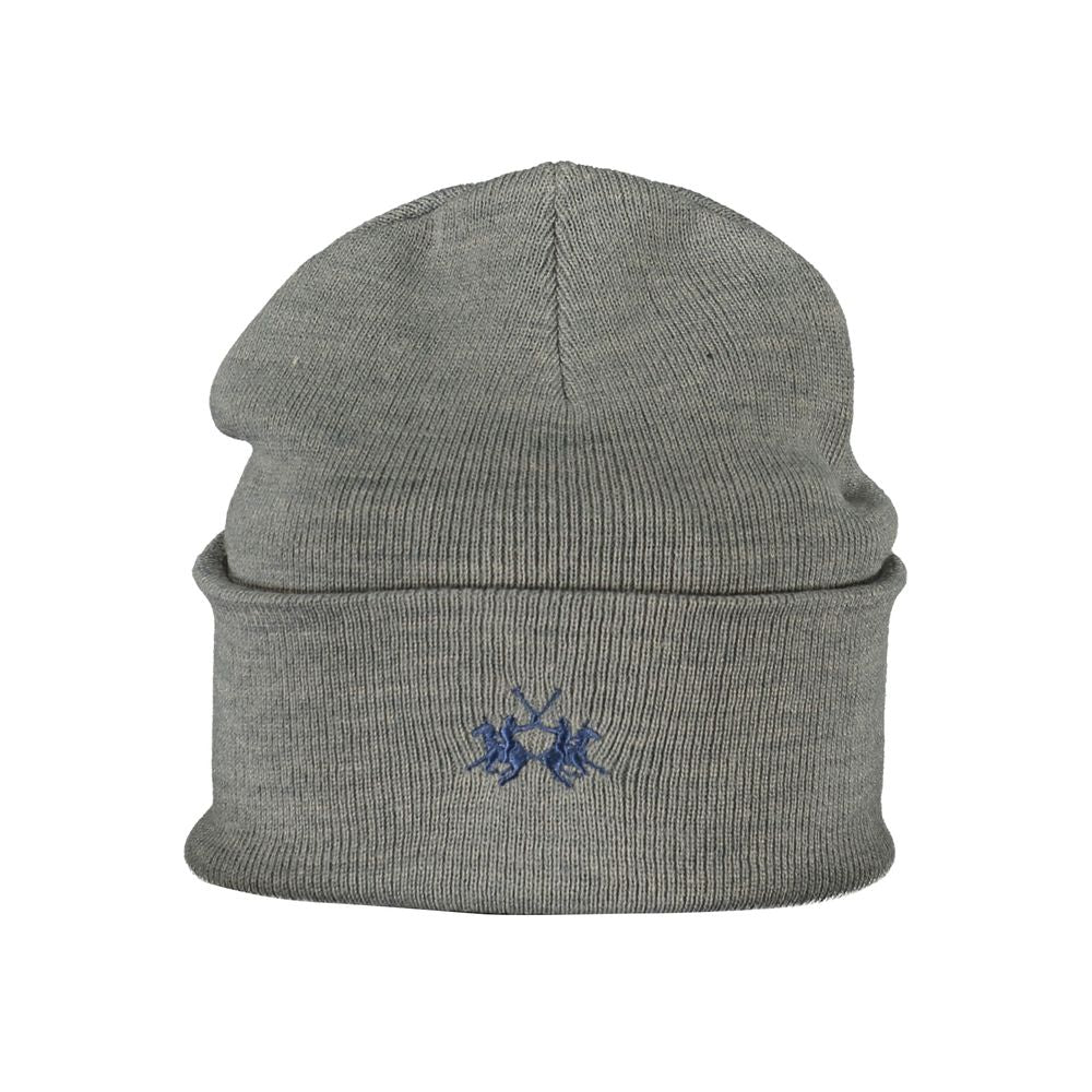 Chapeaux et casquettes en polyester gris La Martina