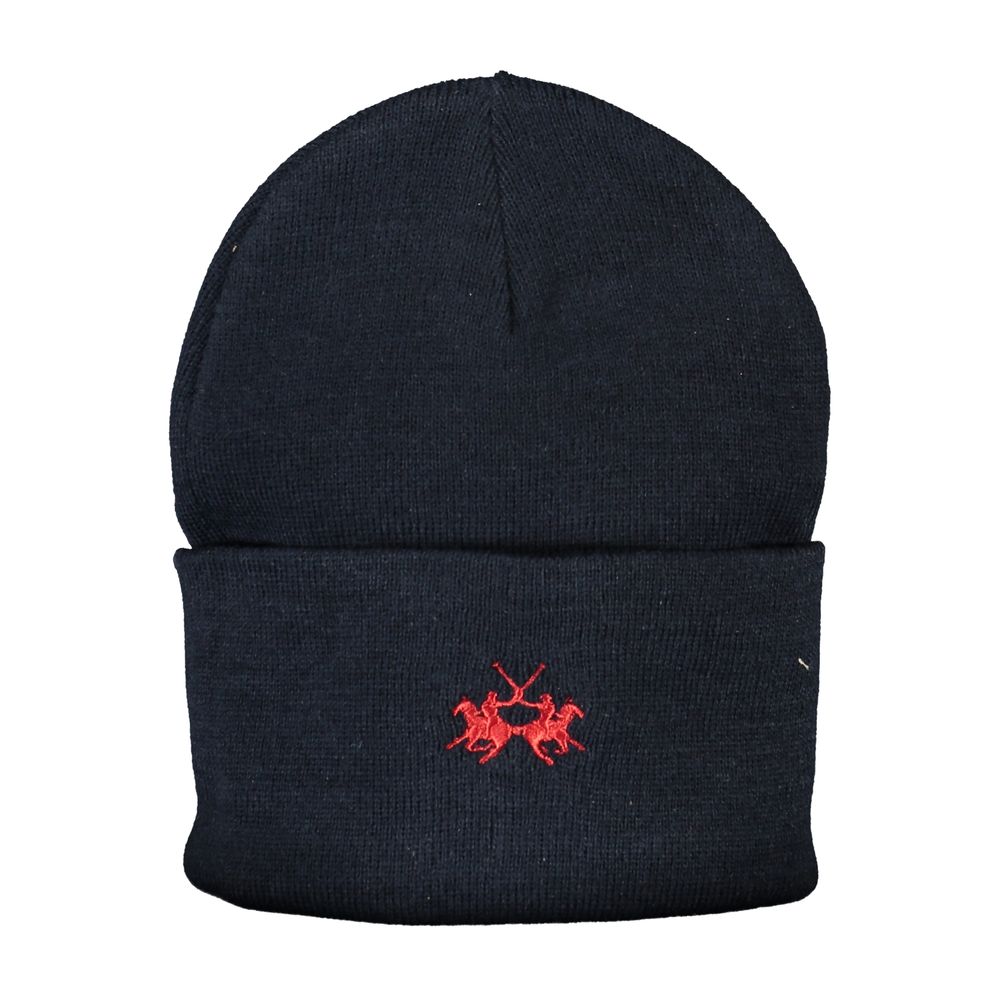 Chapeaux et casquettes en polyester bleu La Martina