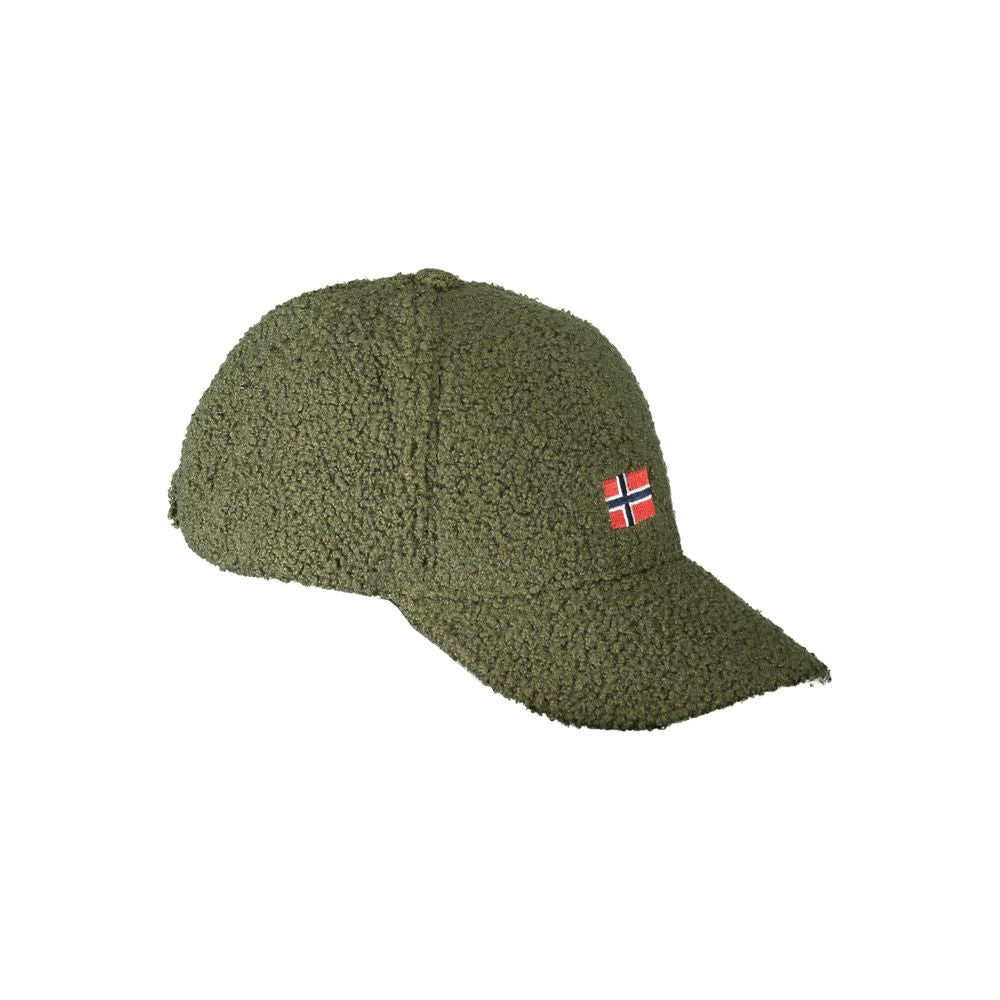 Casquette homme en polyester vert Norvège 1963