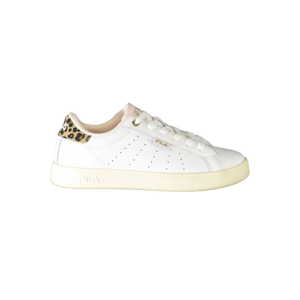 Baskets Fila en cuir blanc pour femme