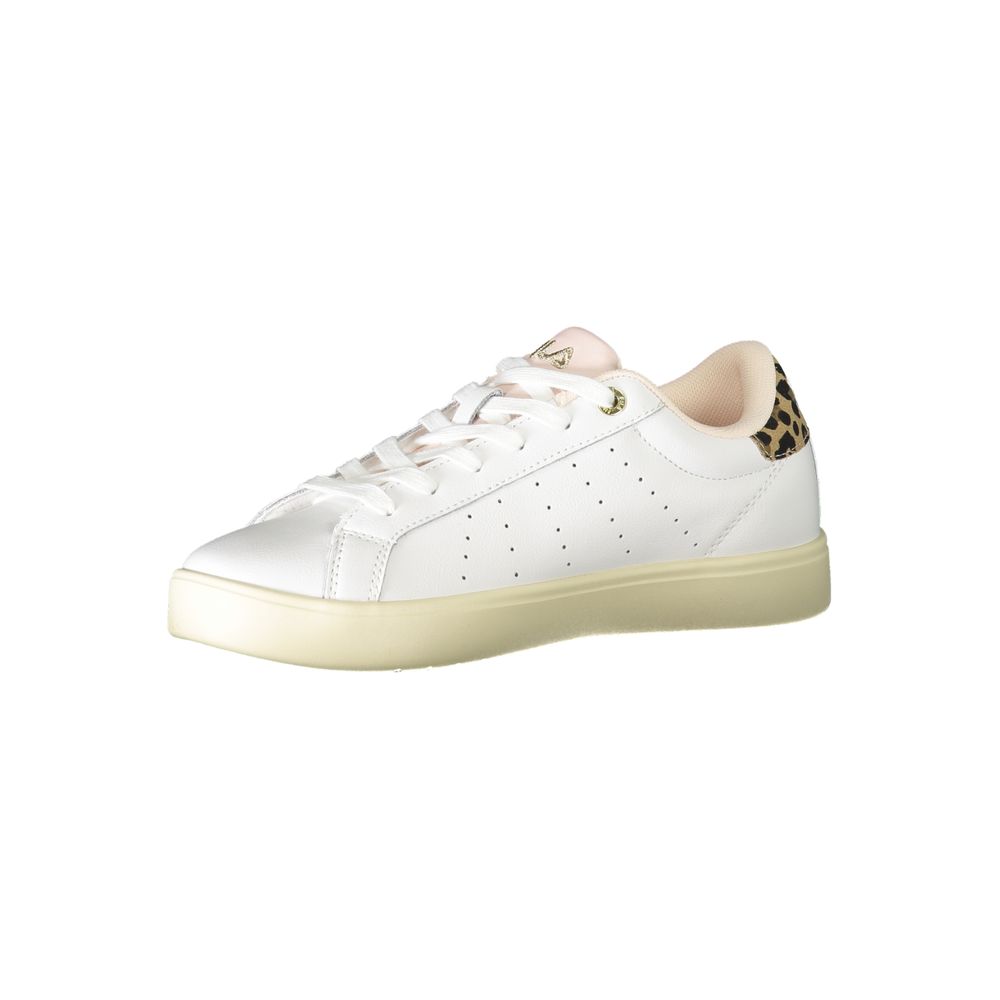 Baskets Fila en cuir blanc pour femme
