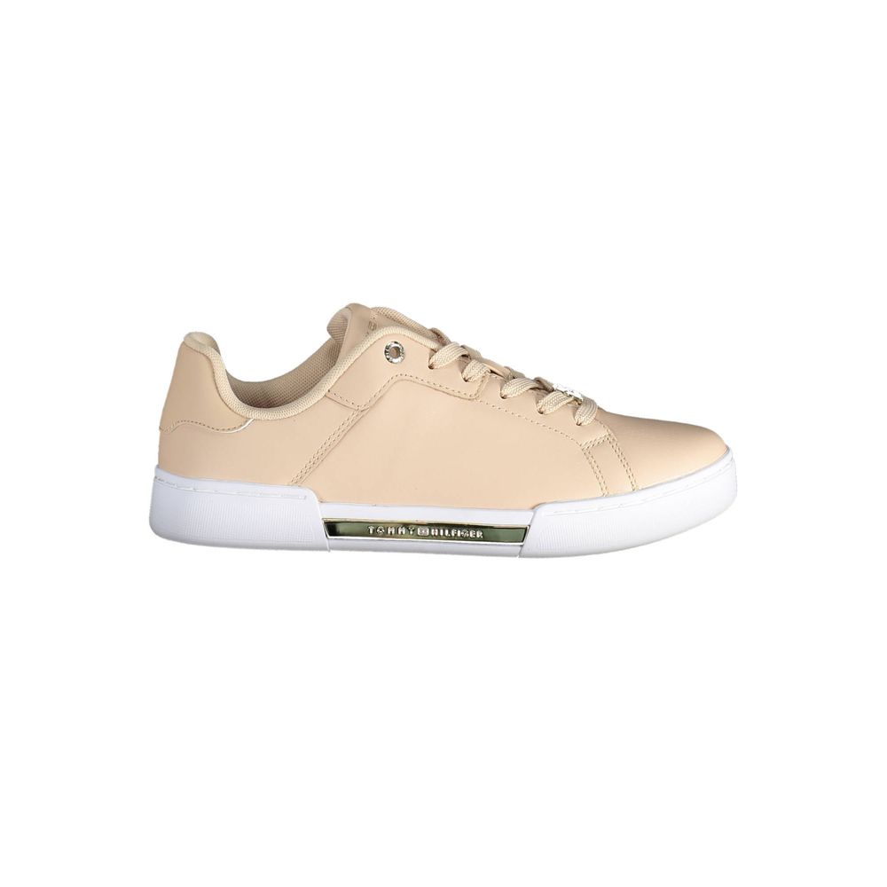Baskets Tommy Hilfiger en cuir rose pour femme
