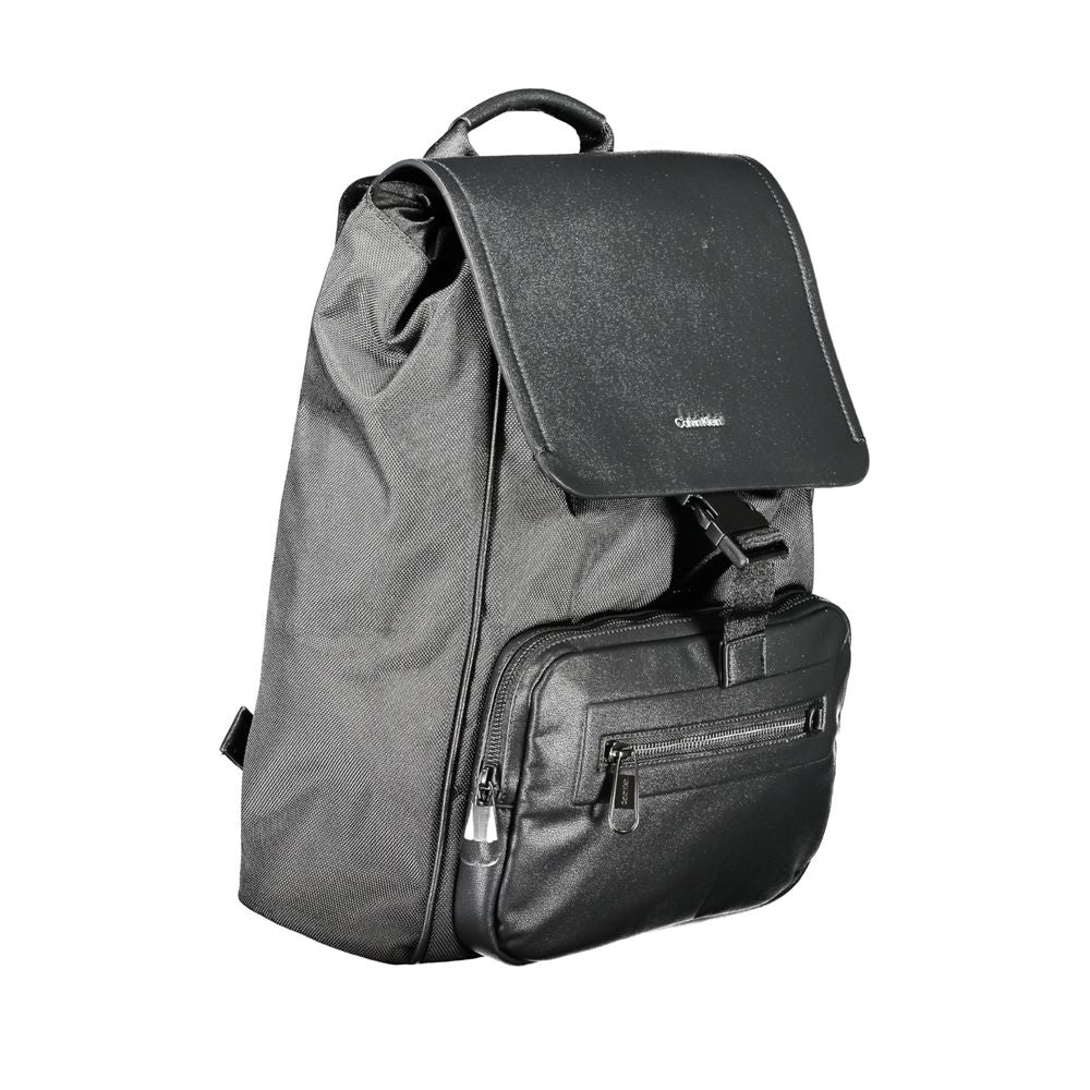 Sac à dos en polyester noir Calvin Klein