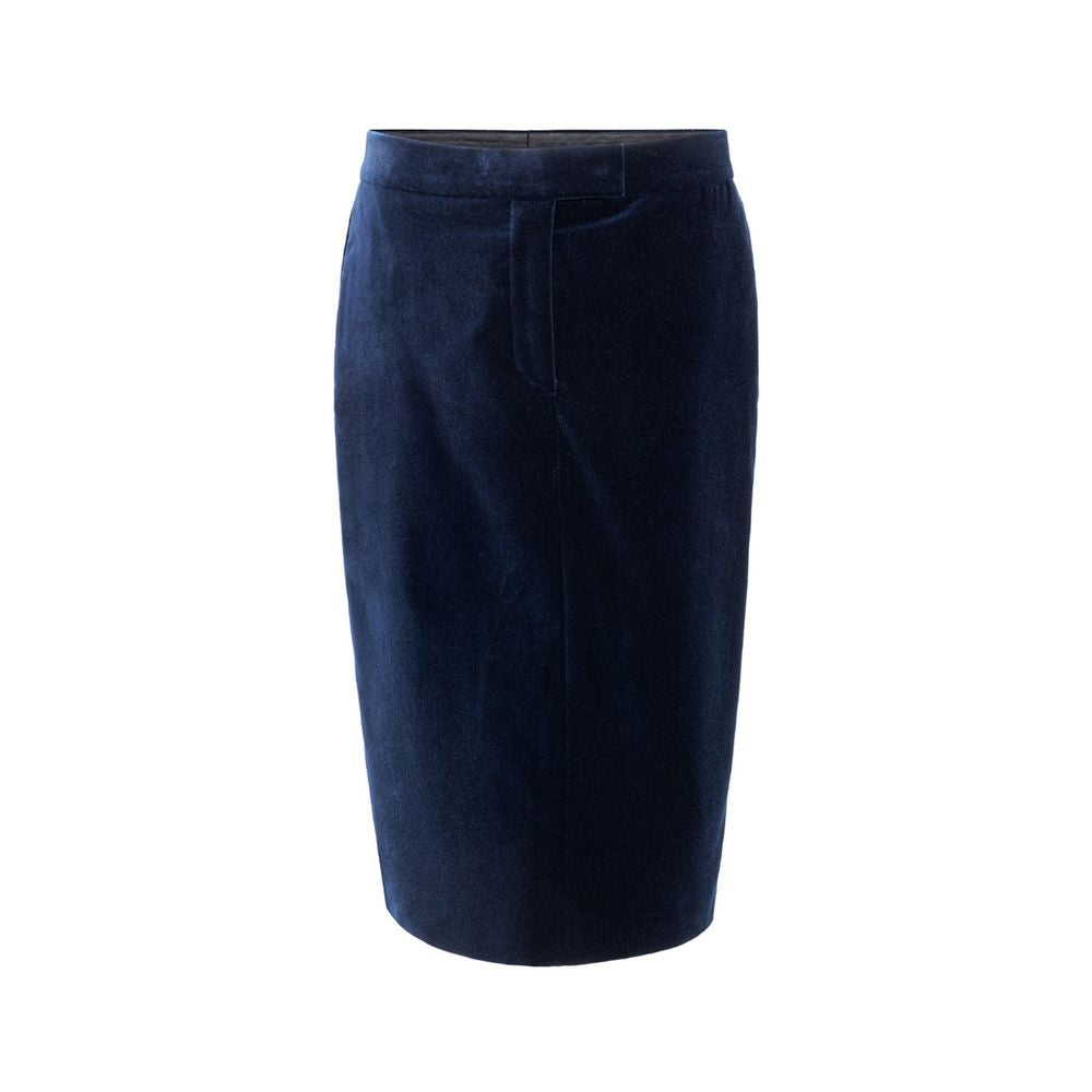 Jupe en coton bleu Tom Ford