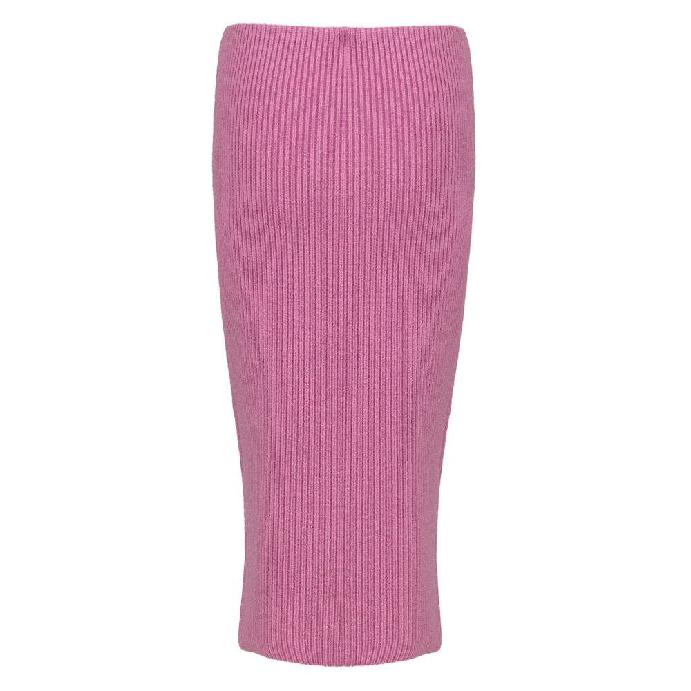 Tom Ford Midi en laine rose