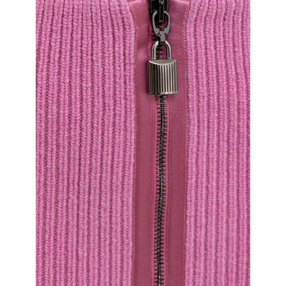 Tom Ford Midi en laine rose
