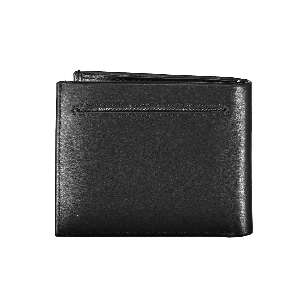 Portefeuille Calvin Klein élégant en cuir à deux volets avec blocage RFID