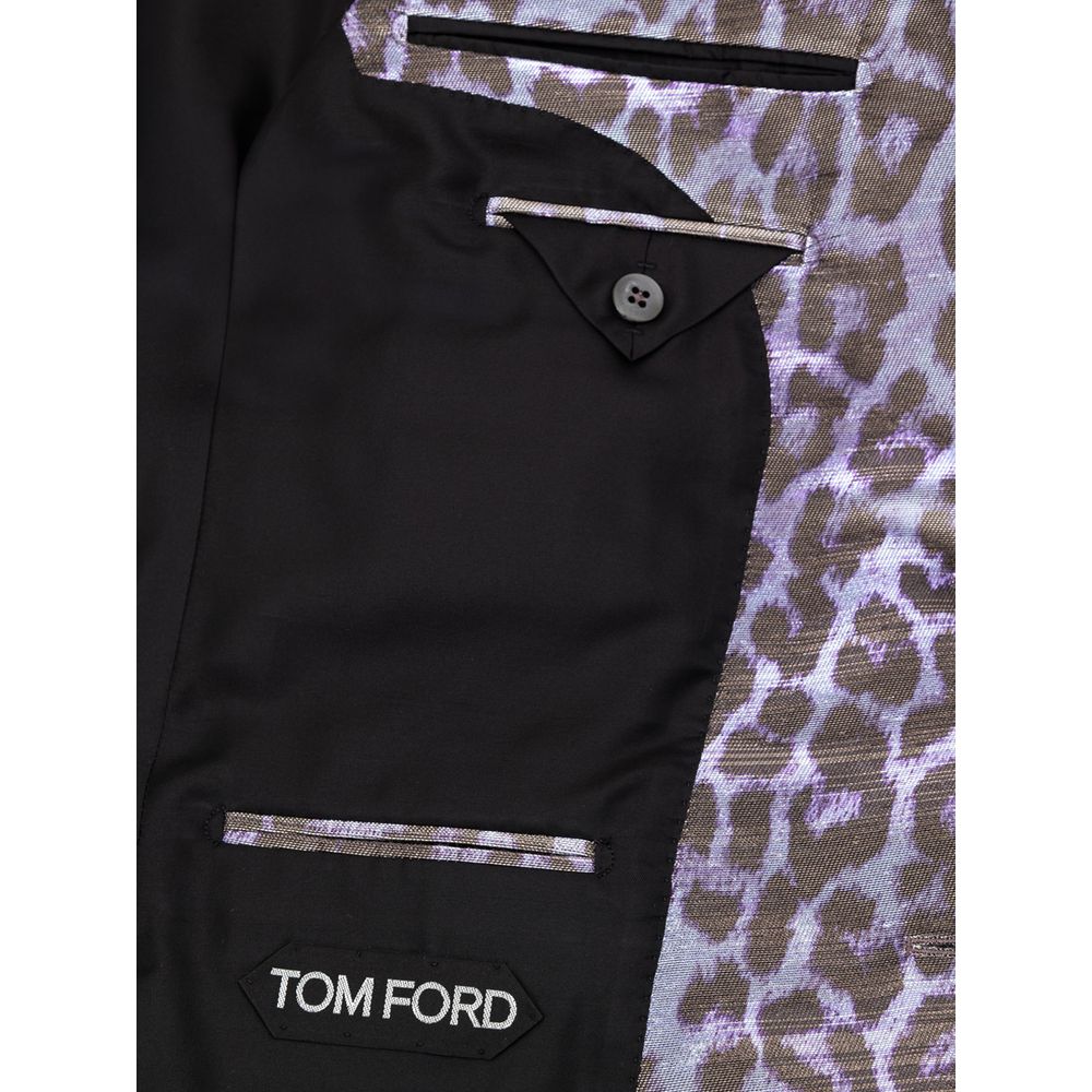 Tom Ford Purple Viscose Suit & Blazer