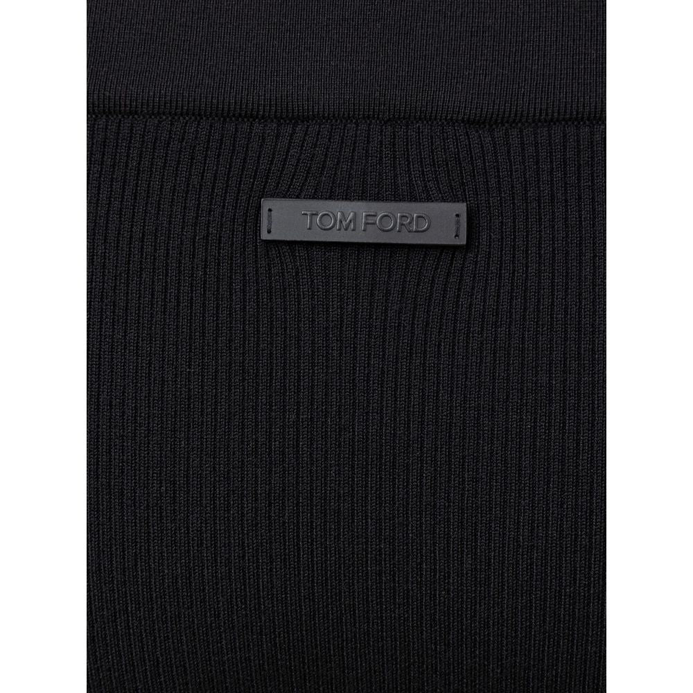 Tom Ford Midi en cachemire noir