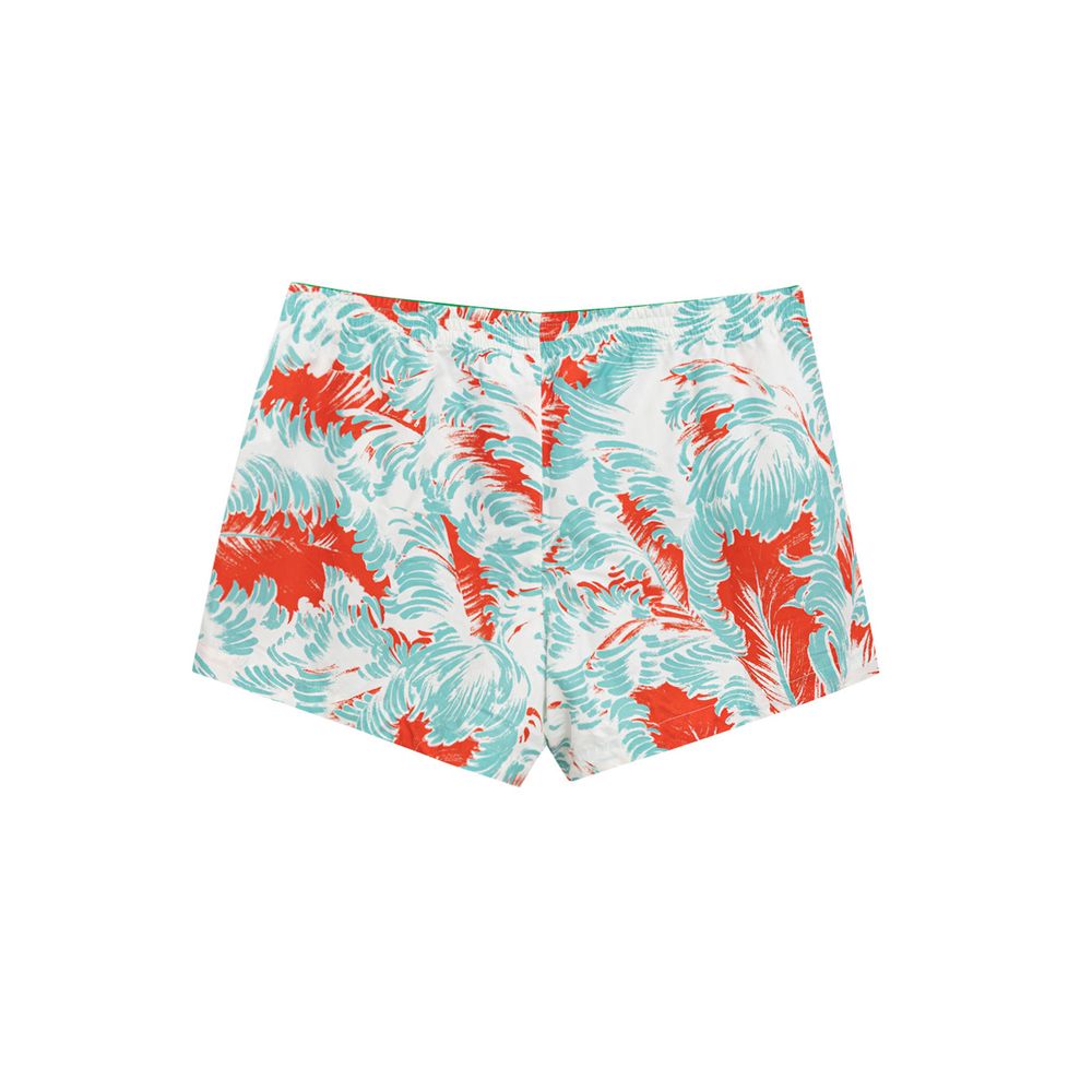 Short de bain en polyamide blanc Bottega Veneta