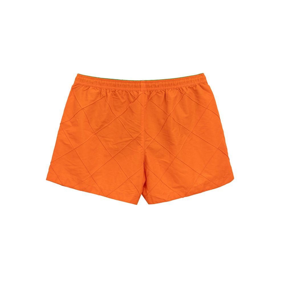 Short de bain Bottega Veneta en polyamide orange
